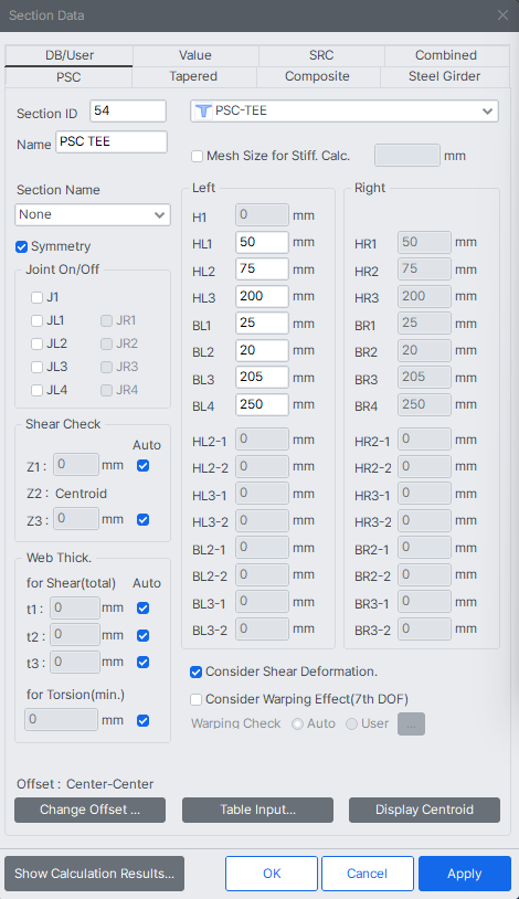Properties-Section-Section Properties-PSC Tee.png