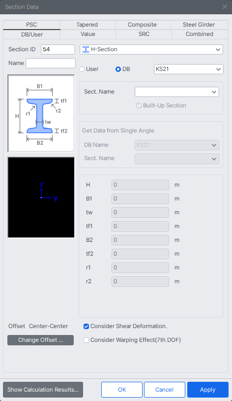 Properties-Section-Section Properties-DBuser.png