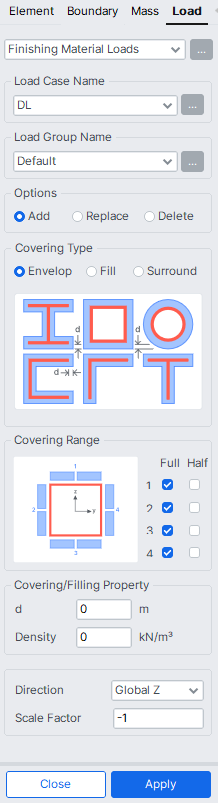 Load-Static Loads-Initial Foces-Finishing Material Loads.png