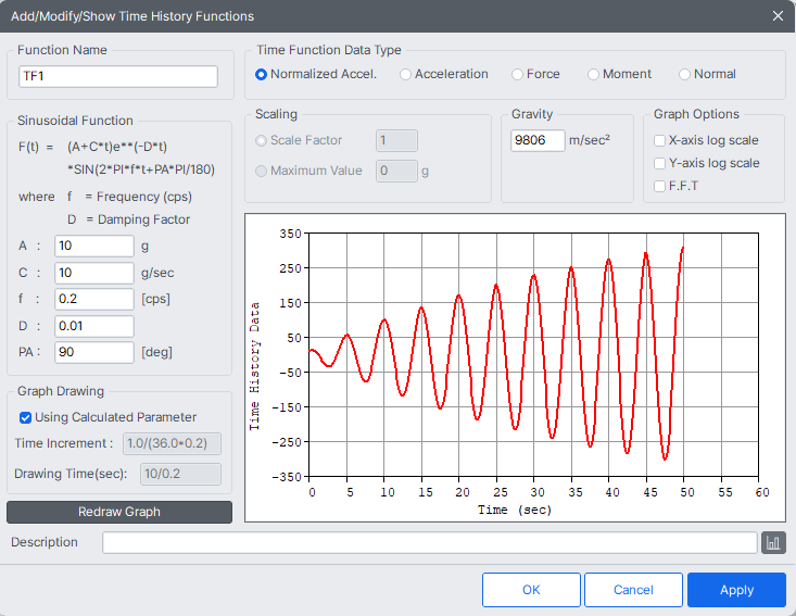 Load-Dynamic Load-Time History Analysis Data-TH Functions add-earthquake function add.png