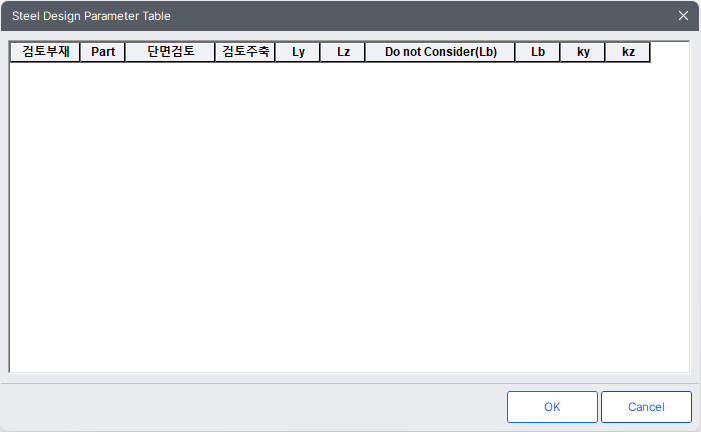MODS-design-steel design-KSCE ASD05-steel design parameter table.png