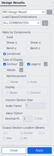 MODS-design-SRC design-Steel design result.png