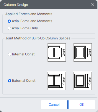 MODS-design-SRC design-optimal design-column design.png