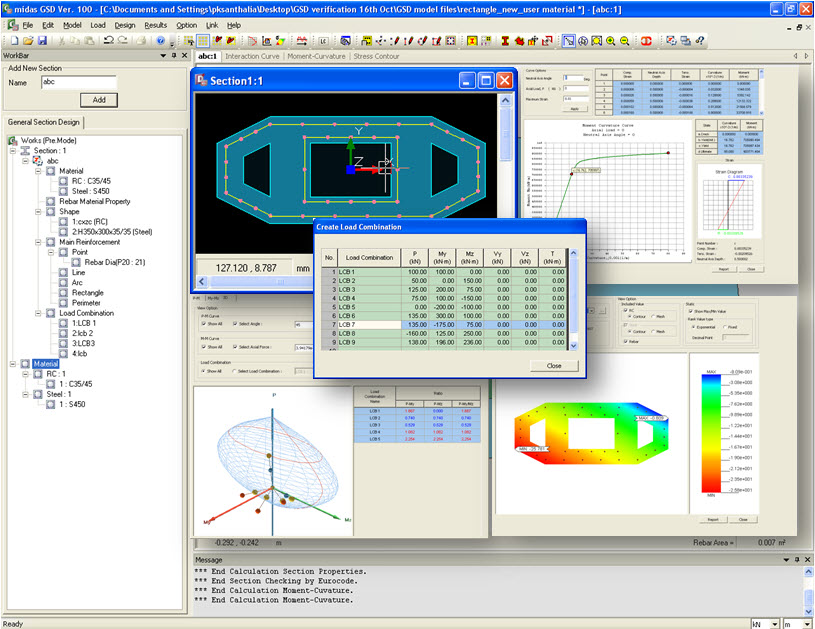 General Section Designer – MIDAS Support