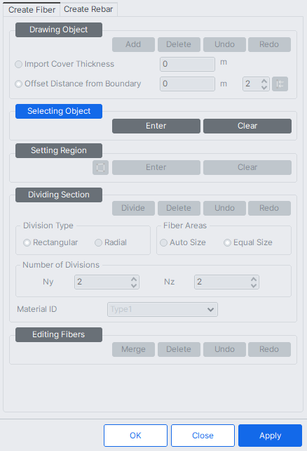 Properties-Inelastic Properties-Inelastic material-fiber-add-create.png