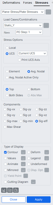 Pushover-pushover results-stress-plane stress plate stress.png