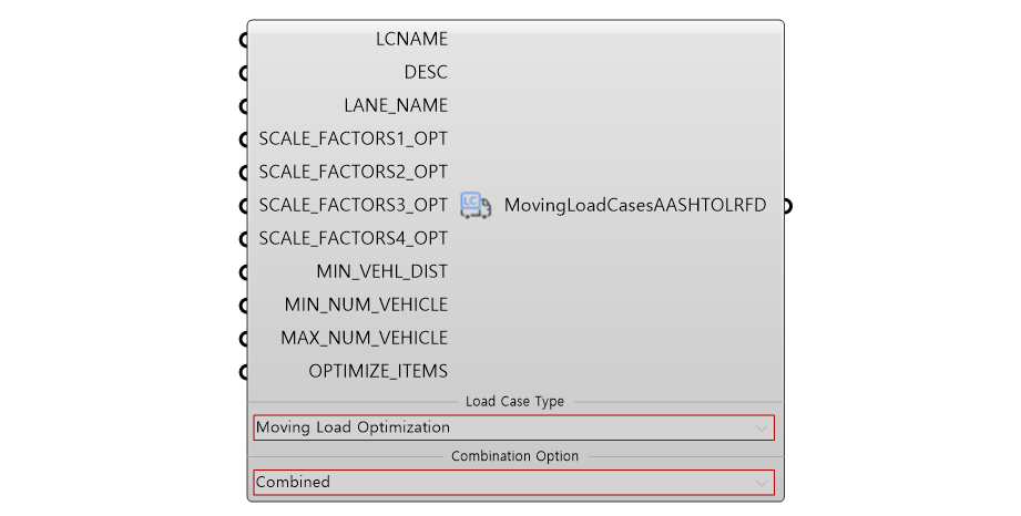 Moving Load Cases AASHTO LRFD-Optimization – MIDAS Support