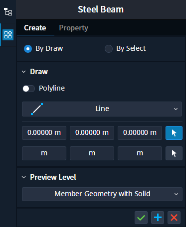 01_Steel Beam Creation (By Draw Method).png