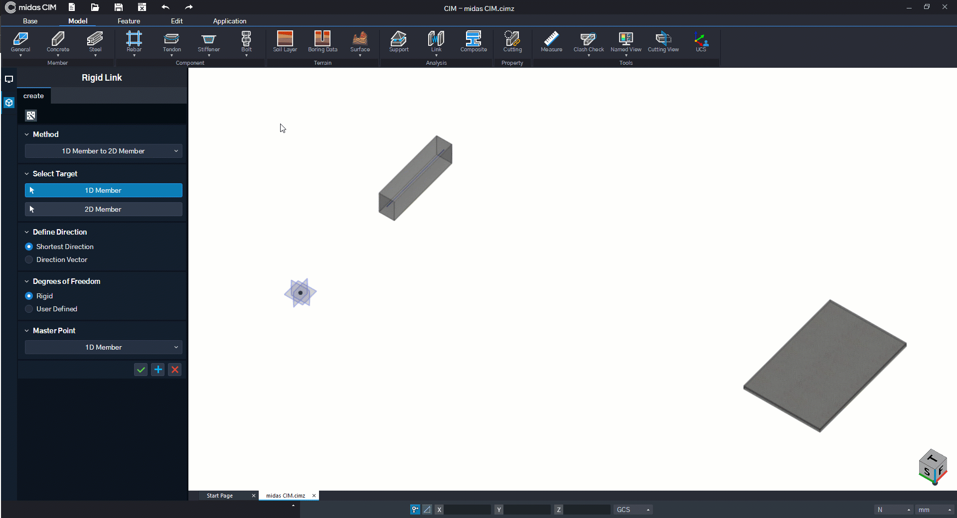 04_Rigid_1D Member to 2D Member.gif