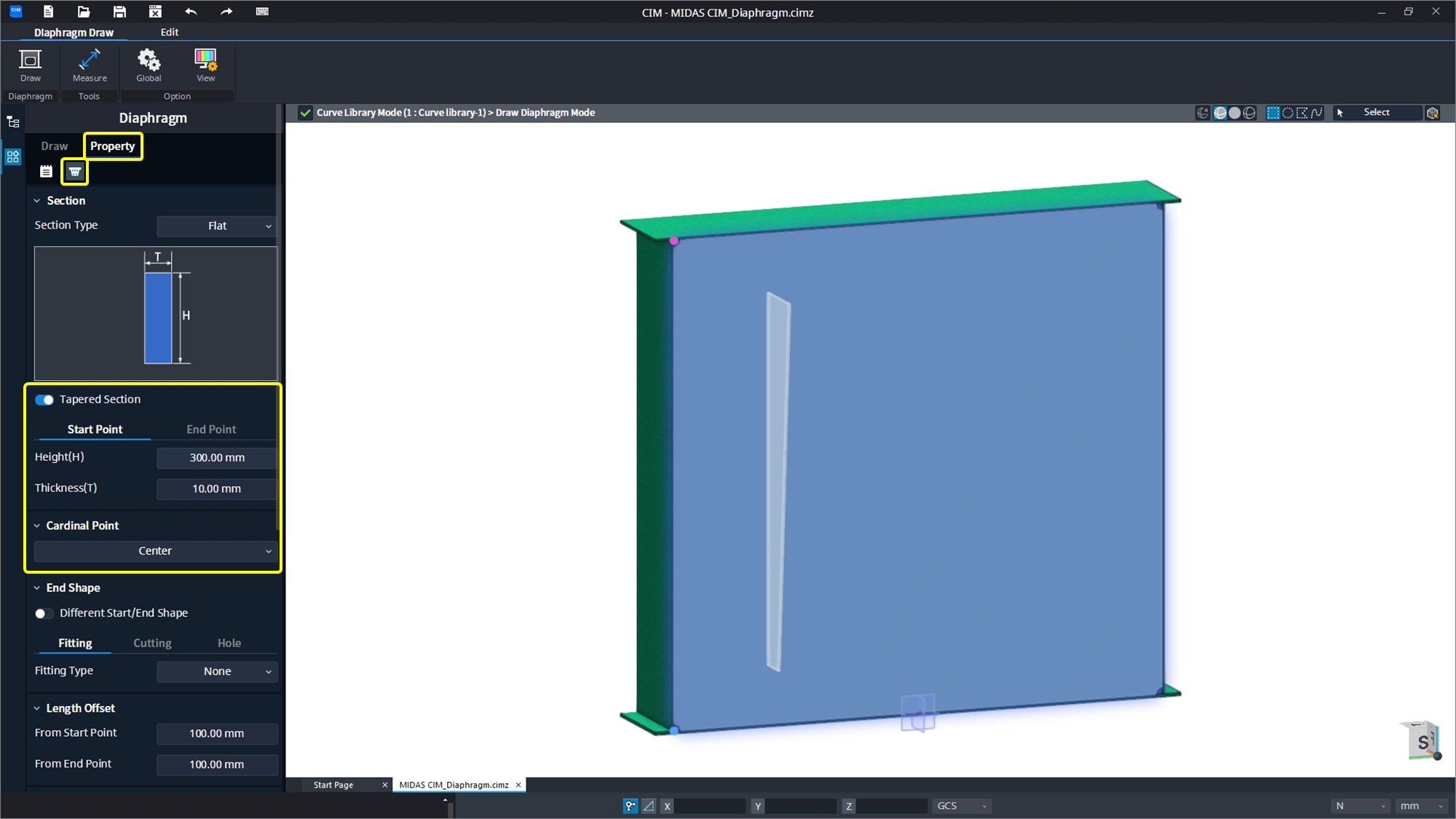 02_Diaphragm Stiffener - Section Tab Properties.png