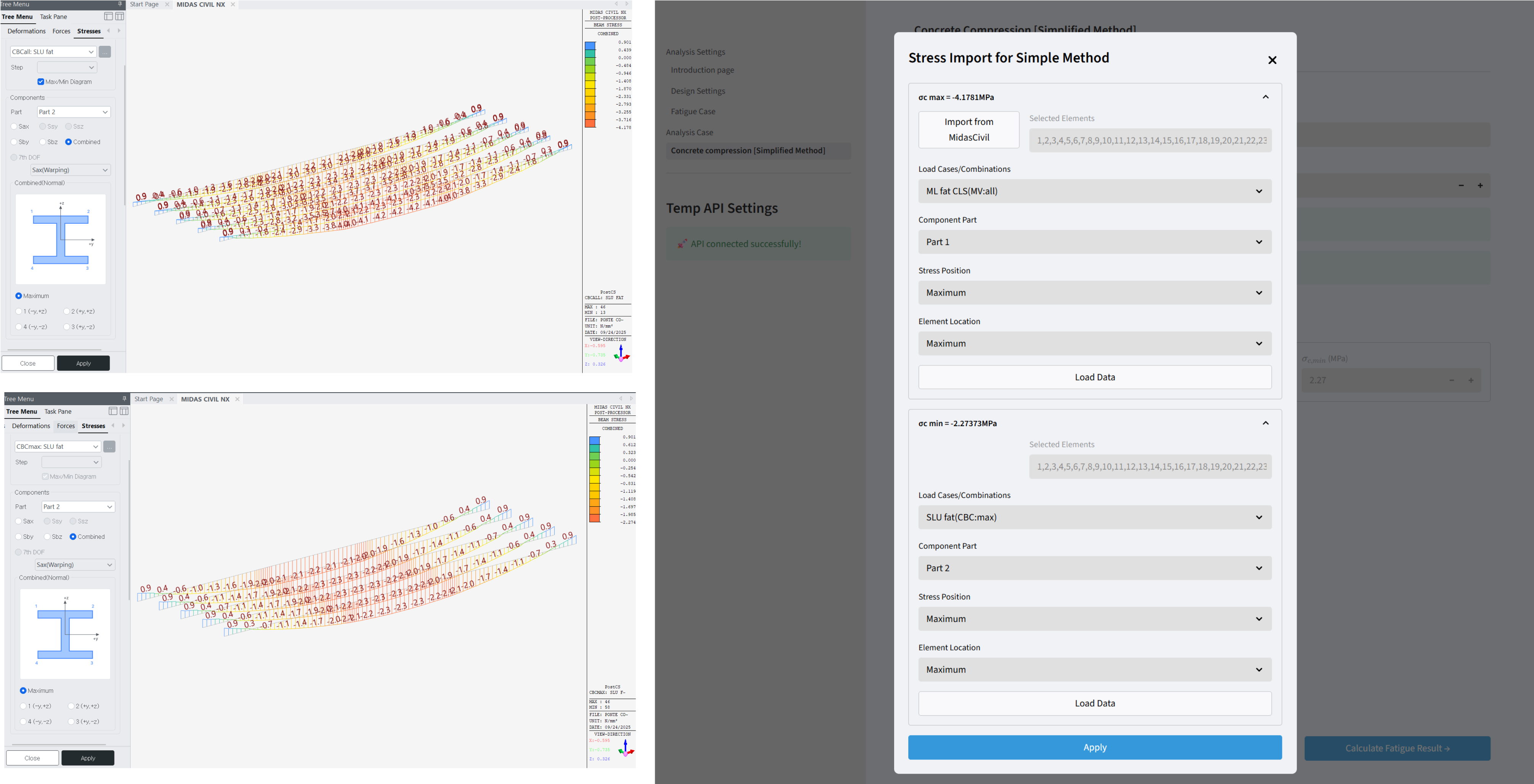 [Eurocode] Fatigue Analysis for Composite Girder Bridge – MIDAS Support